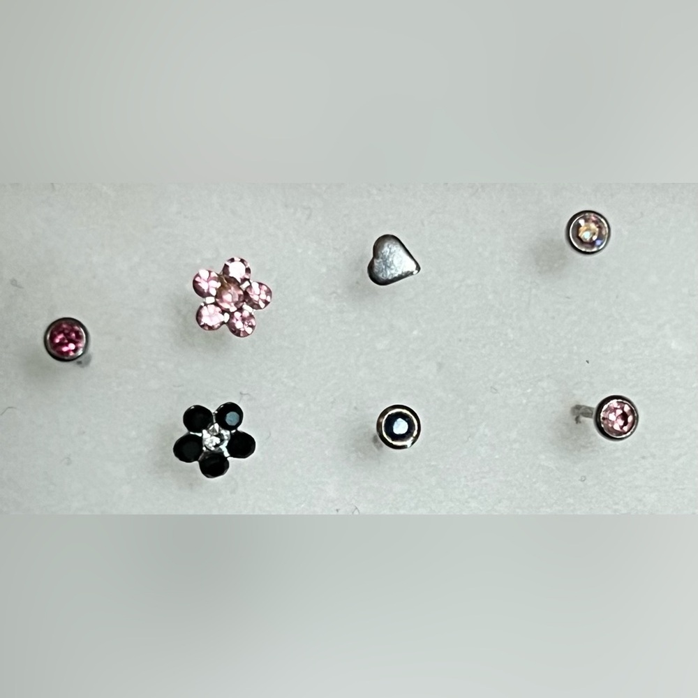 Elegant Multi-Color nose rings